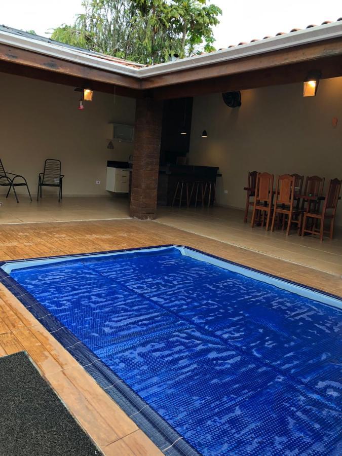 Casa Temporada Olimpia 8 Pessoas Com Piscina Villa ภายนอก รูปภาพ