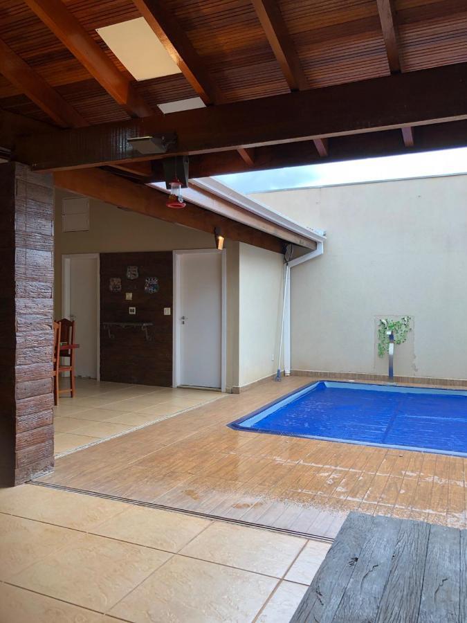 Casa Temporada Olimpia 8 Pessoas Com Piscina Villa ภายนอก รูปภาพ