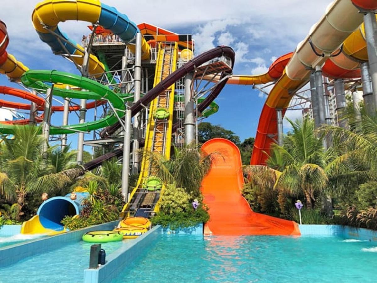 Casa Temporada Olimpia 8 Pessoas Com Piscina Villa ภายนอก รูปภาพ